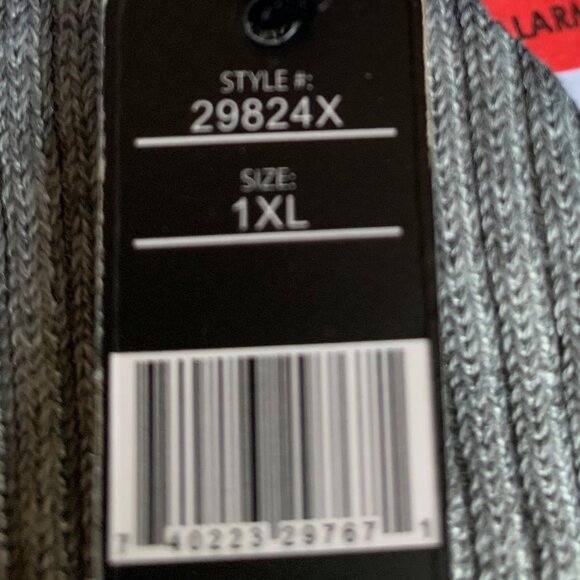 ๐ฑ 5 FOR $10. LOVE 83 GRAY TURTLENECK FITTED SWEATER NWT - Picture 6 of 10